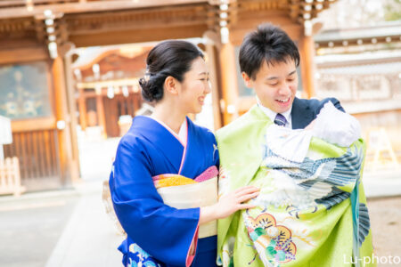 2022年3月　諏訪神社（東京都立川市）にてお宮参りの出張撮影をさせていただきました。